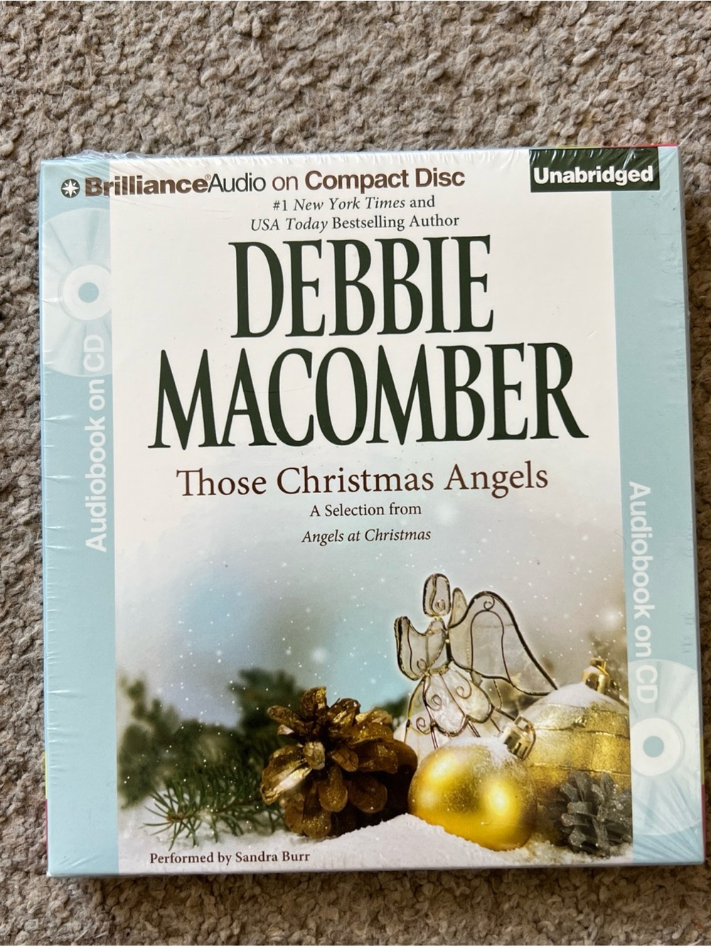 Debbie Macomber Those Christmas Angels Audiobook CDs